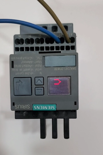 SIEMENS 3RR2241-2FW30 DIGITAL OVERLOAD RELAY - Video 1 of 1