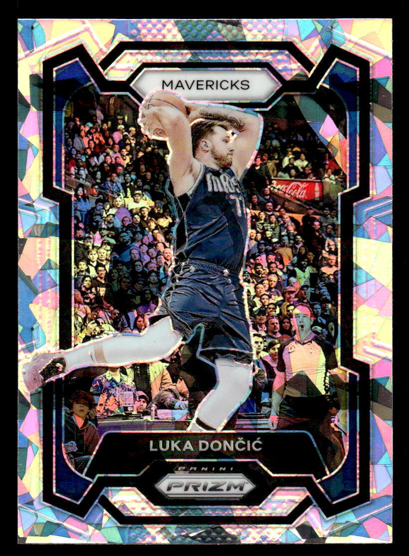 Luka Doncic 2023-24 Panini Prizm #110 Prizms Ice