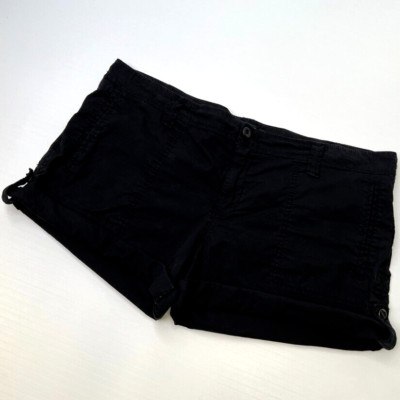 Sanctuary Short Women 31 Snap Cuff Pocket Zip 38x6 Nature Work Party Core Go