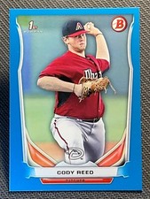 2014 Bowman 1st BLUE BORDER Cody Reed 160/399