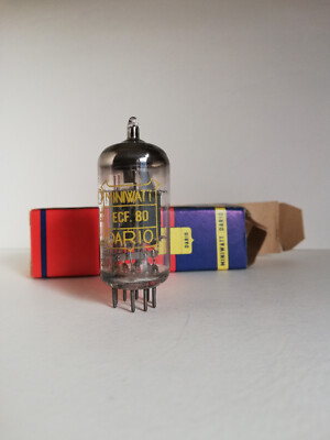 Tube électronique ECF80 Philips MiniWatt Dario NOS NIB - Neuf En Boîte D'origine