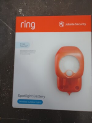 Ring Jobsite Security Spotlight Battery - B08S7QNYX8 - SEALED - FAST SHIP