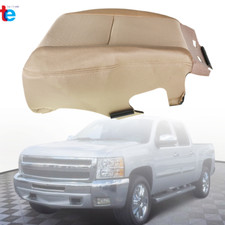 Driver Bottom Beige Cloth Seat Cover For Chevy Silverado 1500 2500 3500hd 07-14 Driver Bottom Beige Cloth Seat Cover For Chevy Silverado 1500 2500 3500hd 07-14