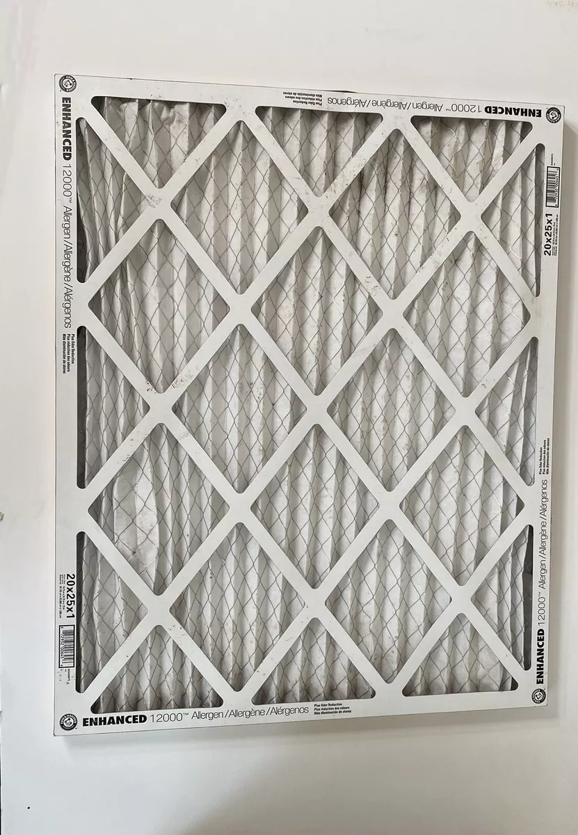 Arm Hammer 12000 Enhanced Air Filter 20 x 25 x 1 Inch 8 PK eBay