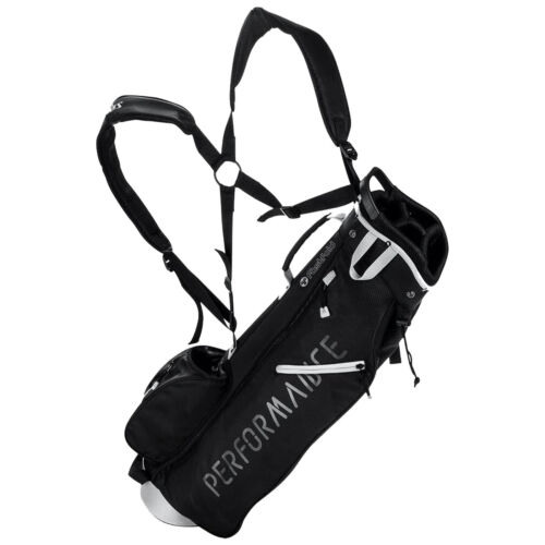 2024 FastFold Performance Sunday Golf Bag Lightweight Carry Driving Range 4-Way - Picture 1 of 3