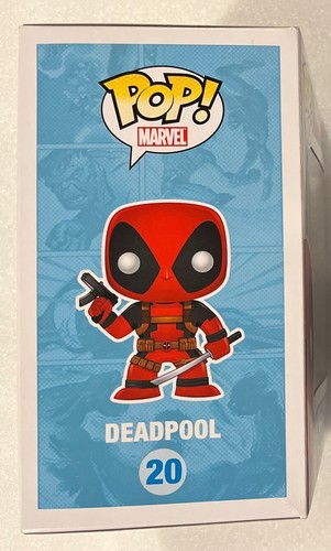 Funko Pop! Marvel Universe Deadpool #20 Vinyl Bobblehead - Picture 3 of 8