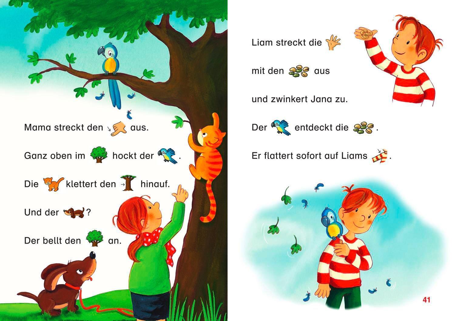 Thumbnail - Duden Leseprofi - Mit Bildern Lesen Lernen: Verrückte Tiergeschichten