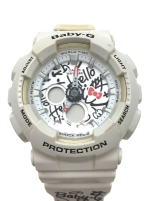 Baby-G HELLO KITTY watch BA-120KT-7A CASIO USED From Japan Baby-G HELLO KITTY watch BA-120KT-7A CASIO USED From Japan