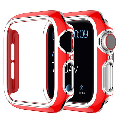 For Apple Watch SE 6 5 4 3 2 1 Bumper Case PC Protective Cover 38 40 42 44mm - Bild 18 von 21
