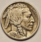 1920-P United States Indian Head or Buffalo Nickel