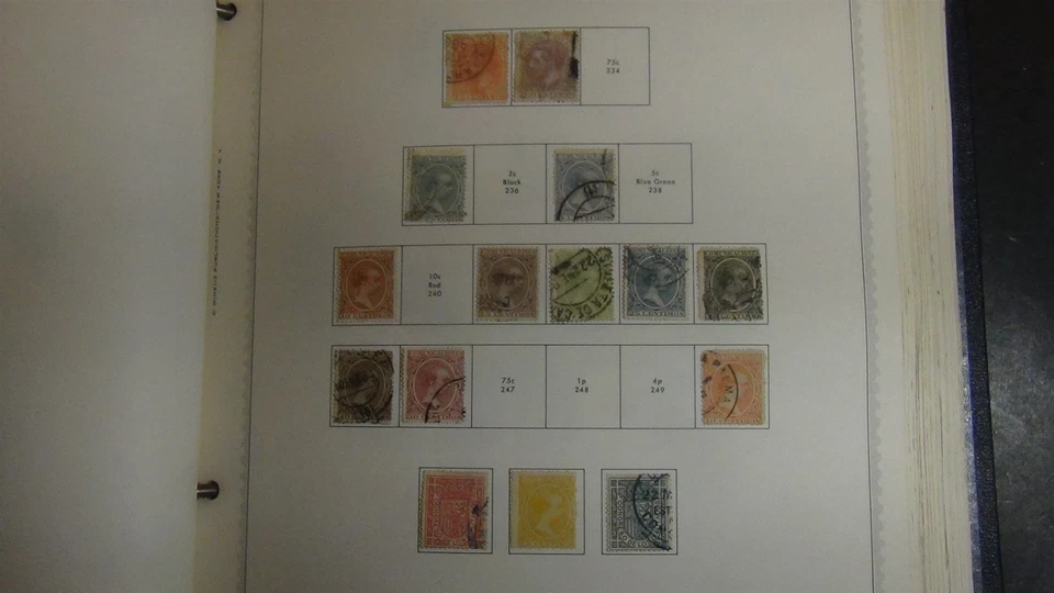 Colección Stampsweis España y Colonias en Minkus Especialidad est 1850 sellos Foto 3 de 4