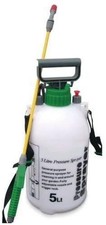 NEW 5 LITRE GARDEN KNAPSACK WEEDKILLER CHEMICAL PRESSURE SPRAYER OUTDOOR GARDEN