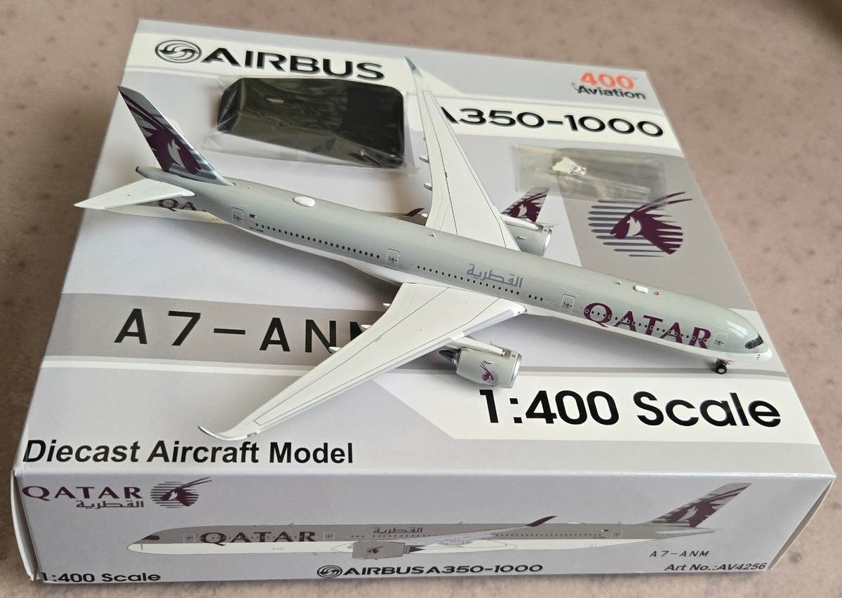 Aviation 1:400 カタール航空 A350-1000 A7-ANM Aviation 400 Airbus A350-1000 Qatar Airways A7-ANM in 1:400