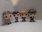 Funko Pops Duran Duran Group ×4 Loose