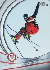 2026 Topps Chrome U.S. Winter Olympic & Paralympic Team Devin Logan 143 USA
