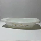 Vintage PYREX “Golden Honeysuckle” #055 2.5 Qt Oval  Rectangular Casserole Dish