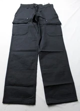 Duluth Trading Co Men's DuluthFlex Fire Hose Cargo Work Pant DH3 Black 34x36 NWT
