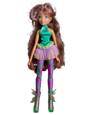 Winx Club Puppe Aisha / Layla Sirenix 2013 Mattel Sammler Figur Flügel