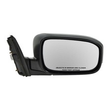 Right Passenger Power Heated Mirror Unpainted Honda Accord 03-07 Textured Black