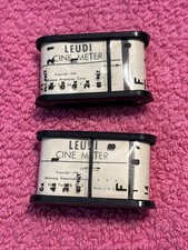 PAIR Of LEUDI CINE EXTINCTION METERS