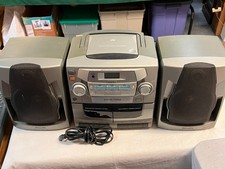 Philips AZ2765/17 AM/FM Radio CD Cassette Boombox Player Portable Audio System