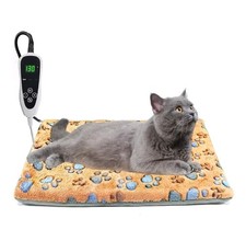 Cat Heating Pad 17 13 in Heated Cat Bed with Intelligent Constant Temperature