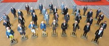 Vintage 1964-67 Marx US Presidents Miniature Plastic Figurines Set of 35