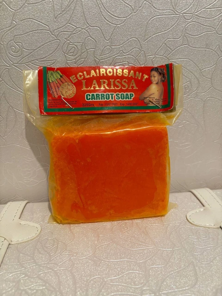 Larissa Carrot Lightening Active Beauty Soap 225G