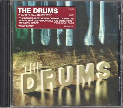 Drums Self-Titled CD Europe Moshi Moshi 2010 with info sticker on cover 2736909