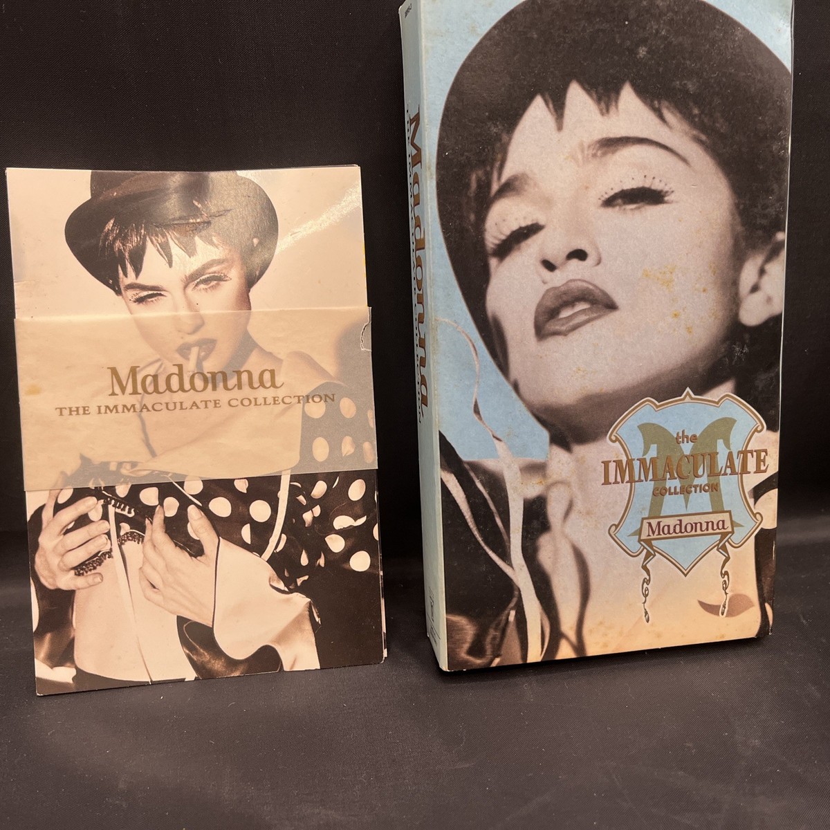 Madonna - The Immaculate Collection (VHS, 1990) With Postcard