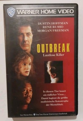 Outbreak - VHS - Dustin Hoffman, Morgan Freeman - 1995