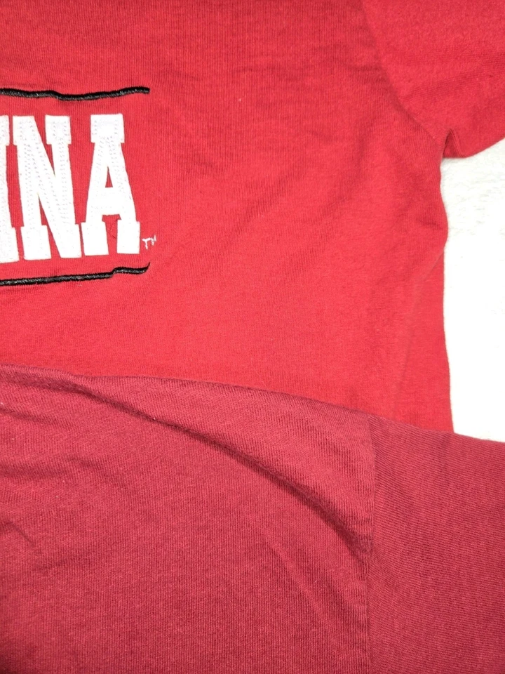 Lot Of 2 South Carolina Gamecocks Short Sleeve T Shirt Mens Large Burgundy  - Image 3 of 4