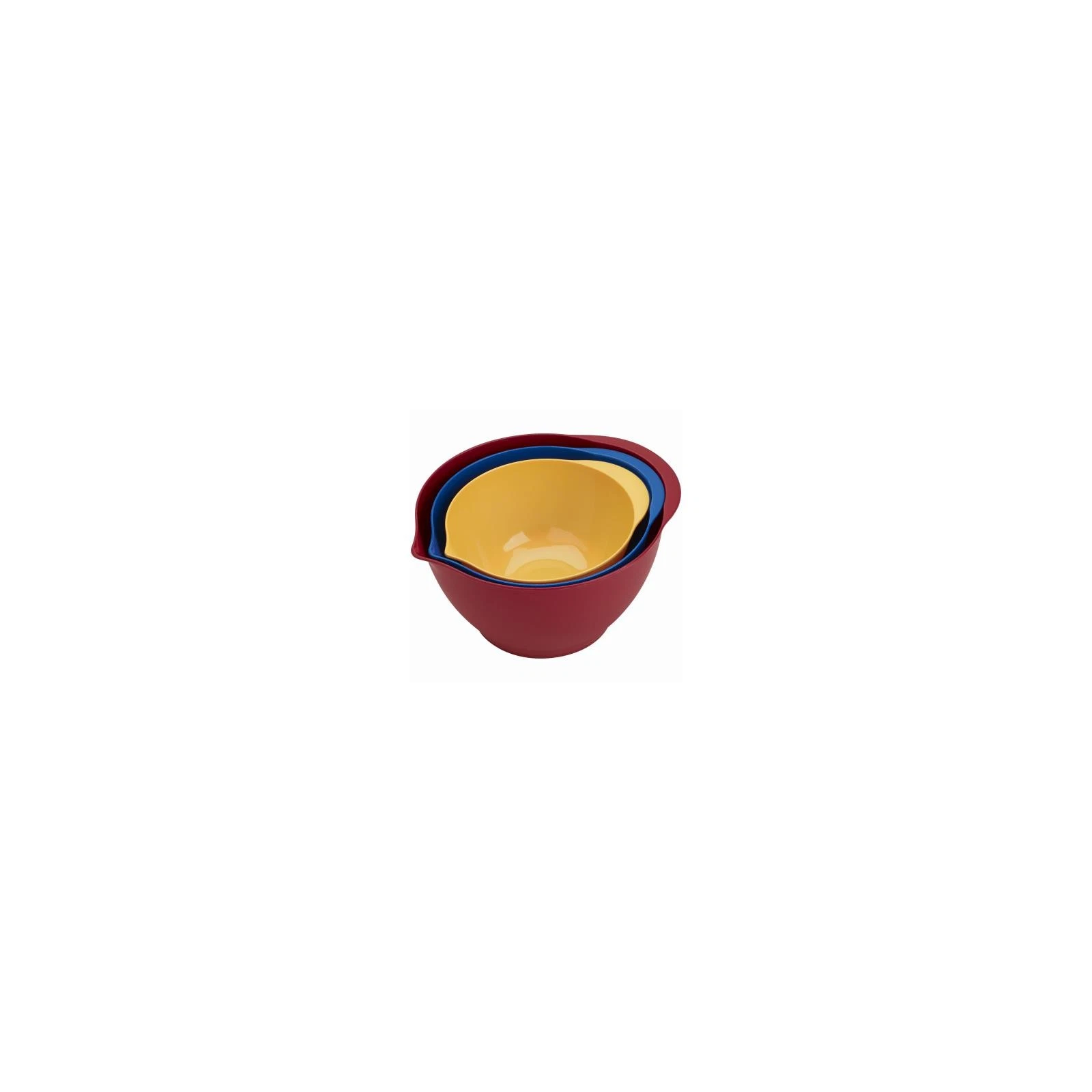 GoodCook 11620 3-Pc. Plastic Mixing Bowl Set - Quantity 1