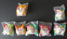 Vintage 1998 Lot of 7 McDonald's Disney MULAN Toys in Original Bags