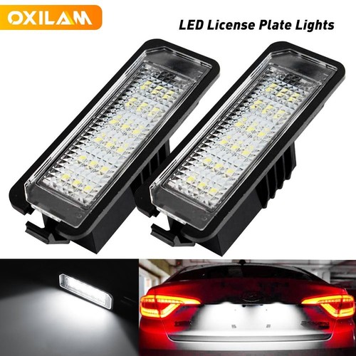 White LED License Plate Lights For VW Scirocco 2008-2017 – W5W – Anti-Error OBD – Rear