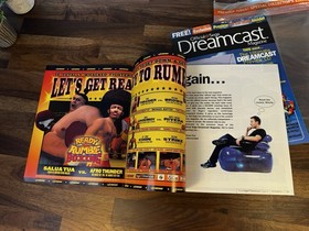 Dreamcast Magazine Sega Issue 1 September 1999 Sonic In shrink
