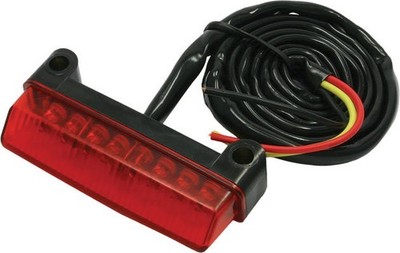 DRC Hard Ware Taillight with Red Lens Honda CRF250X/450X