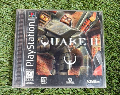 Quake 2 Sony Playstation 1 PS1 Video Game CIB w/manual Activision