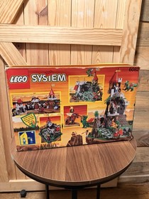 NEW LEGO 6082 Fire Breathing Fortress Castle Dragon Masters 1993 SEALED RARE