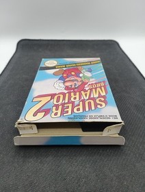 Super Mario Bros 2 Box Only Nintendo Nes Pal fah