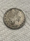 1901 50C Barber Half Dollar