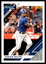 Adrian Beltre 2019 Donruss #80 Texas Rangers MLB READ FREE SHIPPING AutographDen