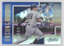 2020 Panini Absolute Unsung Heroes Blue Gio Urshela #UH14 c2a