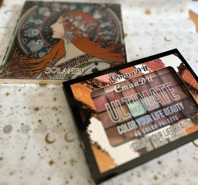 SOLAMEI & CmaaDU Schminkset, 40 Farben Palette Beauty Set