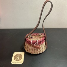 Vintage Boyds Bears Mini Woven Fishermans Bas...
