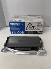 NEW Genuine Brother TN650 TN-650 TN 650 Black Toner Cartridge See Pics