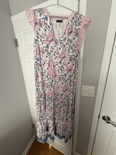 Vineyard Vines, Women's Floral Print Dress, Size Large