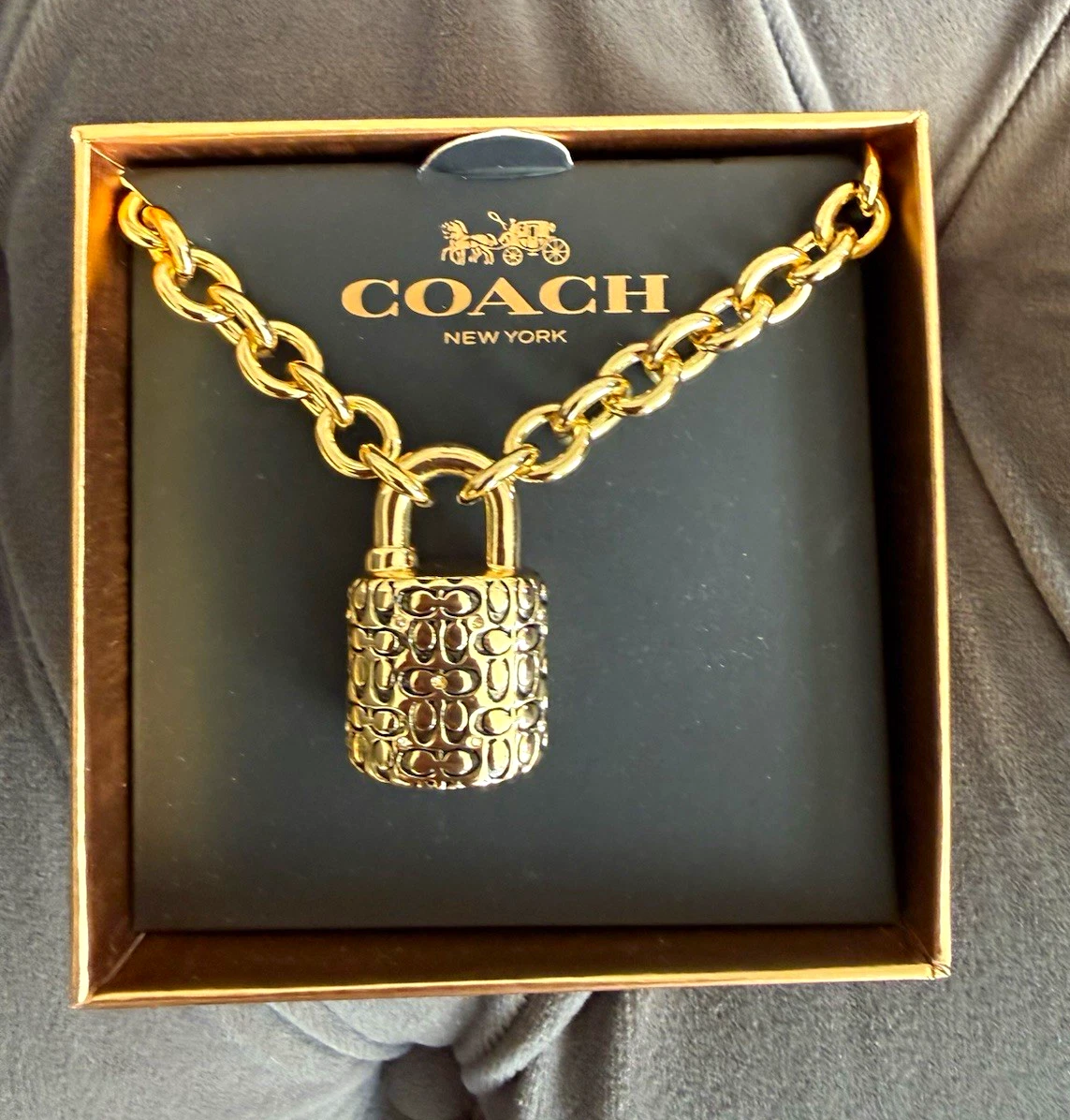 25+ Coach Chain Fashion Necklaces & Pendants for sale | Updated