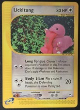 Lickitung 90/147 Aquapolis Non Holo E Reader Pokémon TradingCardGame 2002 NM/LP on eBay