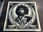Shepard Fairey Signed Jimi Hendrix Hear My Freedom Album Cover Print Obey Giant — photo 2
